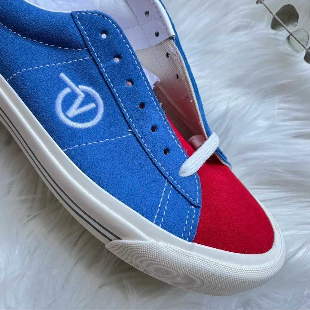 Vans Anaheim Factory SID DX OG Blue Red W7.5 VN0A4BTXXIB NIB
